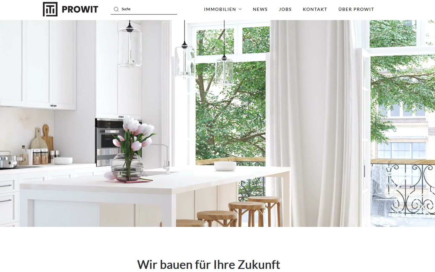 Startbild Website PROWIT
