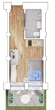 Bild - 1-Zimmer-Apartment mit schönem Balkon